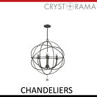 9226-eb Crystorama 6 Light Chandeliers English Bronze Lighting Solaris