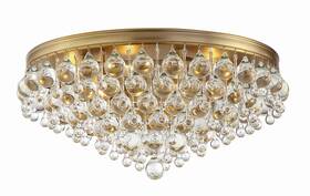 138-vg Crystorama Lighting - Six Light Ceiling Mount Calypso