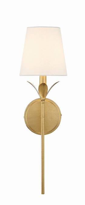 Mount-21 Crystorama Lighting 531-ga Broche - 1 Light Wall Inches Tall And 6
