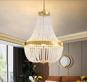 603-ga Crystorama Lighting 4-light Pendant Light Fixture Crystal Gold Dripping-shape Chandelier For Living