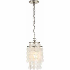 Bri-3000-sa Crystorama Lighting - One Light Mini Chandelier Brielle