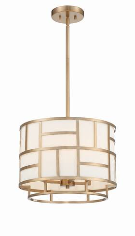 Dan-404-vg Crystorama Lighting - Four Light Chandelier Danielson