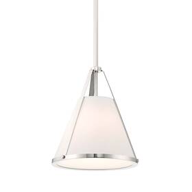 Ful-900-pn Crystorama Lighting Group Ful-900 Fulton 10 Inch W Mini Pendant - Nickel
