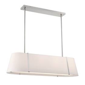 Ful-917-pn Crystorama Lighting Group Ful-917 Fulton 4 Light 42 Inch W Linear - Nickel