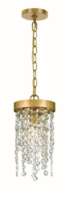 Win-610-ga-cl-mwp Crystorama Lighting - One Light Pendant Winham