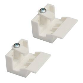 Cutelec 606184426829 2pcs Mount Bracket Holder For Pleated And Cellular Shades Headrail With High