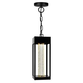 Cwi Lighting 695320044416 Rochester Led Integrated Black Outdoor Ceiling Light