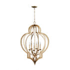 Cyan Design Large Vertigo Silver Leaf Chandelier Iron 857519059728