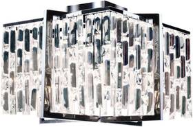Alr-164fh-pc Dainolite 4 Light Flush-mount Crystal - Polished Chrome