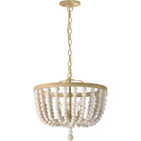 Bgt-163p-vw Dainolite Lighting Bridget Pendant Vintage White