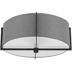 Pst-153sf-mb-gry Dainolite Lighting Preston Semi-flush Mount