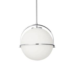 Pao-131p-pc Dainolite Pao-131p Paola 12 Inch W Pendant - White