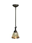 Th70103 Dale Pendant Shade Art Glass Tiffany Brown Nassau Mini 1 Light Antique