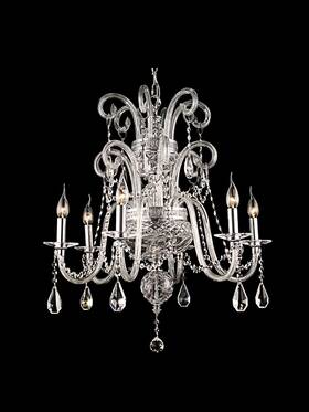 Gh90116 Dale Tiffany 020258088179 - Crossdale 6 Lights Chandelier