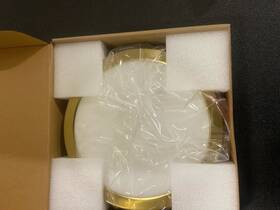 Cfledr10-cc-gd Dals Lighting Delta 10 Inch Gold Flush Mount Drum Ceiling Fixture