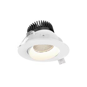 Gbr35-cc-wh Dals Lighting Gbr35-cc Revolve 3-1/2 Inch Integrated Led Round - White