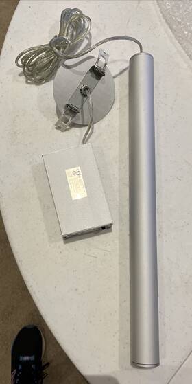 Pdc18-cc-sba Dals Lighting 18ftft Pendant Cylinder Sand Blasted Aluminum - Pdc18-cc