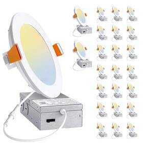 Daybetter 680358177922 24 Pack Led Recessed Ceiling Light Modern