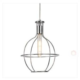 Decor Living P519-chr Set Of 3 Wire Cage Mini Pendant Lights Chrome Finish New O