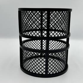 Ch1925 Decor Therapy Rixon 1-light Black Mesh Shade Pendant- Open Box New