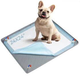 Dhd-002 Deenwada Pee Pad Holder For Dogs 24 Inch X Non-slip Silicone Puppy Tray With 4 Ma