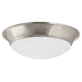 588848-sn Design House 588848 Tess 13 Inch W Integrated Led Flush Mount Ceiling - Nickel