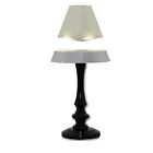 Sim10-170w4-04 Design Levitron-styled Lamp Levitating Item White Silver Laced