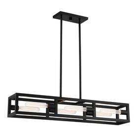 D224m-is-mb Designers Fountain 046335099746 Urban Oasis 6-light Island Pendant Matte Black
