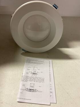 Designers Fountain Ev608941wh27 Easy-up 6 Inch Led Canless Light White