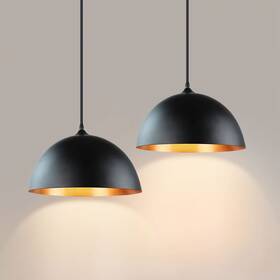 Ws-fnd37-60b Dinglilighting Dllt Industrial Pendant Light Fixture Farmhouse Decor Adjustable Metal Hangi