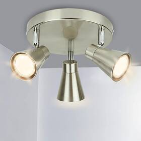 Ws-fng19-40b Dinglilighting Dllt Round Ceiling Spotlight Fixture 3-light Flush Mount Track Wall