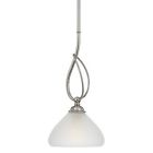 Dk1508is Piccolo Quoizel White 56- Hung -silver Pendant Imp Rod Denmark