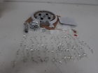Dl-105-10i-2l-s Diamond Life Lighting Chrome Finish Crystal Flushmount Chandelier 638170663680