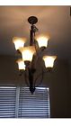 Dl155 Progress Lighting Chandelier Chandeliers Brown Traditional Light