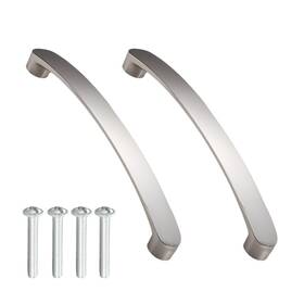 Doageas 763977032909 2 Pack Cabinet Pulls Brushed 5.04 Inch Drawer Aluminum Alloy Arch Kitch