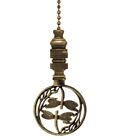 Fpl037a Double Dragonfly Ceiling Fan Pull Antique Brass 2.8inch.h