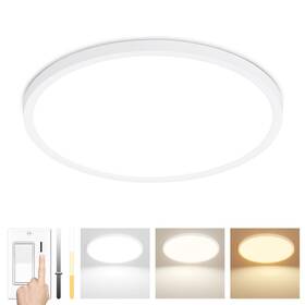 Drewaay 911650476401 12inch Led Ceiling Lights Flush Mount Dimmable 3000k 4500k 6000k Cct Low Pr
