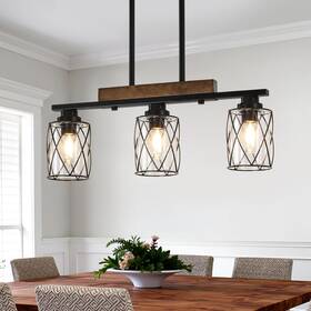 D6003-3 Dvmteom 3-light Dining Room Light Fixture/chandelier Over Table Island Lighting Hang