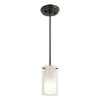 Dvp9019orb-op Dvi Lighting Pendant Opal Glass Shades Oil Rubbed Bronze Finish
