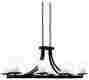 Dvp9032gr-op Dvp9032 Gr-op Dvi Lighting Graphite Half Opal 8 Light Chandelier Jd-b-231