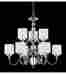 Dw5009c Downtown Light Chandelier Quoizel 9 In Polished Chrome