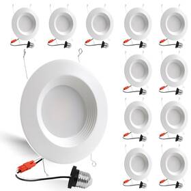 E Energetic Lighting 712004214214 5/6 Inch Led Recessed 1000lm 5000k Daylight Downlight 1