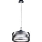 E20826-02 Andretti Polished Large Pendant With White Glass 845094017400