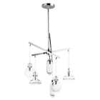 E24306-18pc E24306 Kem Chandelier With Glass Shades 845094083900
