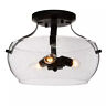 E6fvyjhd1367597 Lnc Etilka Bronze Mount Light With Seeded Glass 811159037423