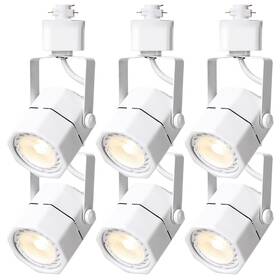 Eaglod 734038271360 10w Led Track Light Heads Compatible With Single Circuit H Type Inch