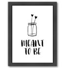 34138383 Easu8199 East Urban Home Meant To Be Framed Textual Art