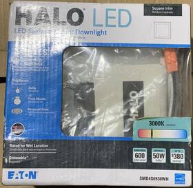 Smd4s6930wh Eaton Halo Led Surface Mount Downight White