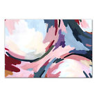 40811013 Ebnd6042 Ebern Designs Pink Radial Water Abstract Acrylic Painting 190219846701