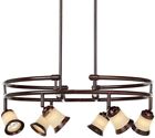 Ec9066abz Hampton Bay Chandelier Frosted Glass Shades Antique Bronze 0008938600507
